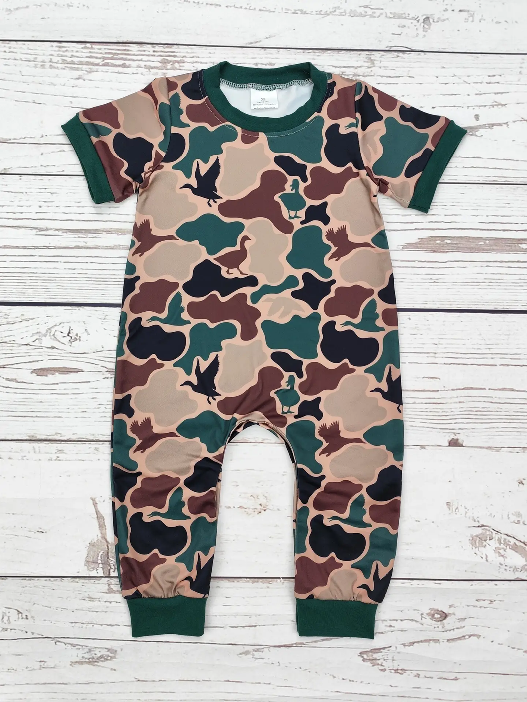 Duck Season Camo Romper