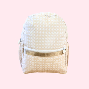 Champagne Bungalow Medium Back Pack w/ Pockets