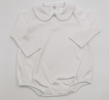 Load image into Gallery viewer, The Benson Newborn Bubble with Piping Detail
