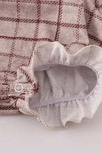 Load image into Gallery viewer, Sienna Plaid Ruffle Bubble
