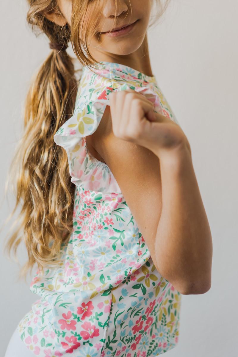 Floral SS Top