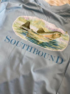 SouthBound Fish Long-sleeve Perfomance Shirt