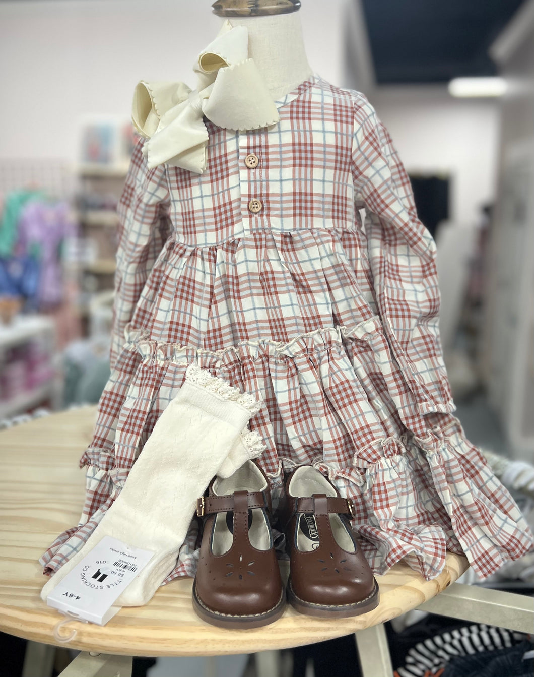 Betsy Plaid Dress