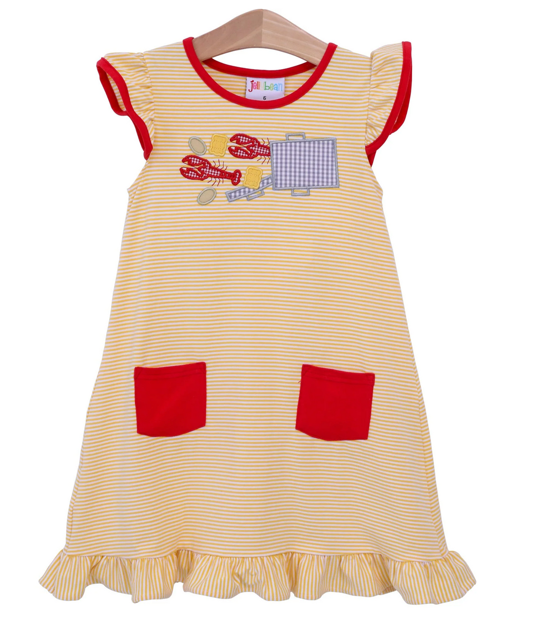 Crawfish Flutter Dress