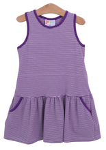 Load image into Gallery viewer, Pocket Bow Back Cheer Dress
