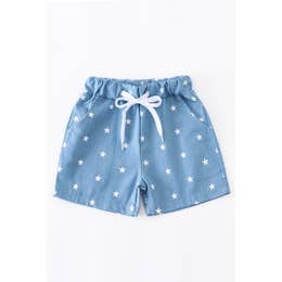 Star Denim Shorts