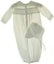 Button Front Newborn Gown 5190