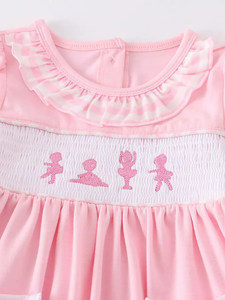 Pink Ballet Stripe Set
