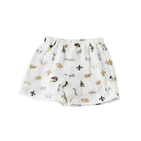 Let's Geaux Saints Muslin Shorts