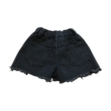 Load image into Gallery viewer, Front Wrap Denim Shorts
