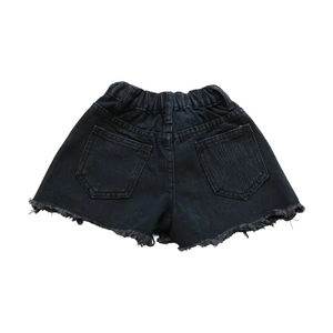 Front Wrap Denim Shorts