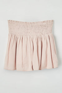 Smocked Waist Soft Shorts