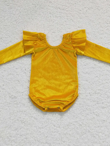 Infant Velvet Long Sleeve Body Suits