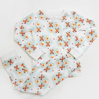 Brunches of Love Organic Cotton Pajama Set