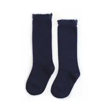Load image into Gallery viewer, Lace Top Knee Highs, Little Stocking

