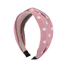 Load image into Gallery viewer, Polka Dot Twisted Headband
