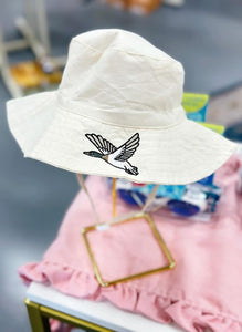 Sun Bucket Hats with monogram/Design