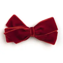 Load image into Gallery viewer, Small Velvet Bow Hair Clip
