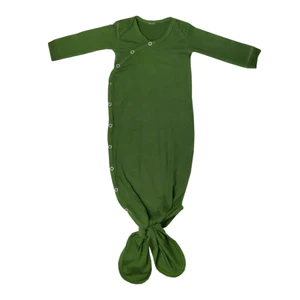 Alder Green CP Knotted Gown