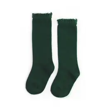 Load image into Gallery viewer, Lace Top Knee Highs, Little Stocking

