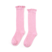 Load image into Gallery viewer, Lace Top Knee Highs, Little Stocking
