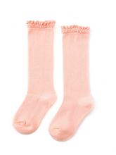 Load image into Gallery viewer, Lace Top Knee Highs, Little Stocking
