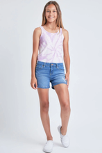 Load image into Gallery viewer, Katie Side Slit Denim Shorts
